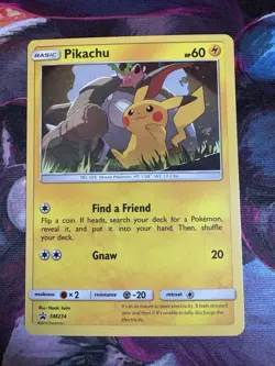 Pokemon TCG Pikachu Pikachu and Eevee Special Collection SM234 Holo Promo NM - Image 1