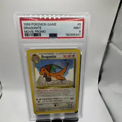 Pokemon TCG Dragonite PSA 9 Wotc Promo 05/53 English 1999 Regular - Image 1