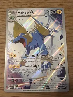Pokemon TCG Pitch Black manectric 089/084 Illustration Rare - Image 1