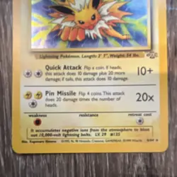The Pokemon Company Jolteon Jungle Holo Rare Unlimited 4/64 70HP - Image 2