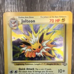 The Pokemon Company Jolteon Jungle Holo Rare Unlimited 4/64 70HP - Image 3
