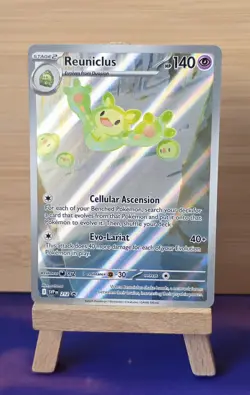 Pokemon TCG Reuniclus Black Star Promo Illustration Rare Card SVP 212 - Image 1