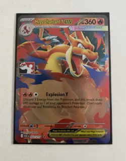 Pokemon TCG - Mega Charizard Y ex - Stamped - Prize Pack Series 9 - ASC 022/217 - Image 1