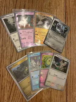 Pokemon Black Bolt Lot Of 8 Masterball Reverse Foils Perfect For Master Set - Image 2
