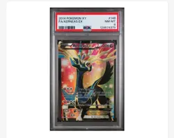 Pokemon TCG Xerneas-Ex Holo Full Art Ultra Rare Card XY 146/146 PSA 8 - Image 1