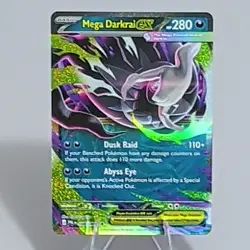 Mega Darkrai ex 48/84 Pitch Black Pokemon Card NM - Image 1