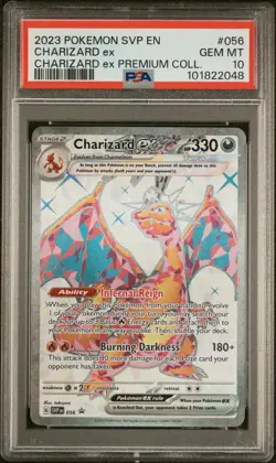 PSA 10 GEM MINT Charizard Ex Premium Collection Promo Pokemon SVP 056 - Image 1
