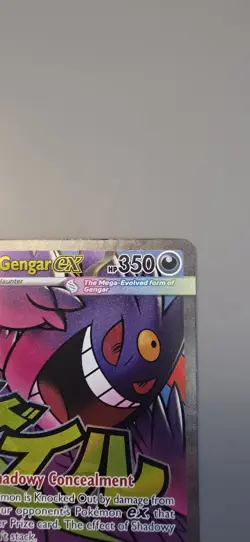 Pokemon Mega Gengar EX 269/217 Ascended Heroes Full Art Holo Ultra Rare - Image 3