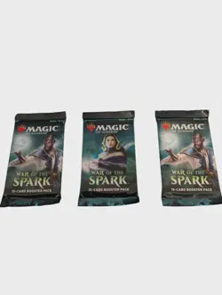 Magic the Gathering War of the Spark Booster 3 x Booster Pack BNIS - Image 1