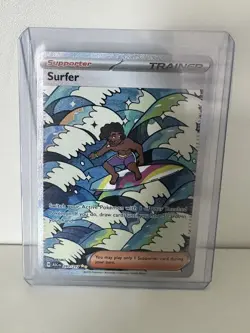 Pokemon TCG Surfer 293/217 Ascended Heroes Special Illustration Rare Full Art NM - Image 1
