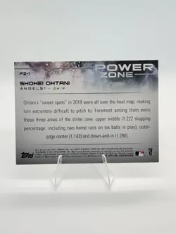 2019 Topps Stadium Club - Power Zone Shohei Ohtani #PZ-1 - Image 2
