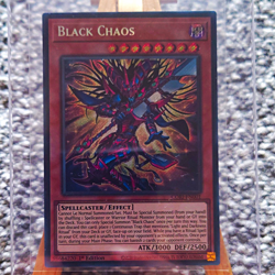 Black Chaos Secret Rare COR1-EN001 1st Ed Yu-Gi-Oh - Image 1