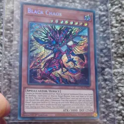Black Chaos Secret Rare COR1-EN001 1st Ed Yu-Gi-Oh - Image 2