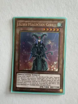Yu-Gi-Oh! Kiwi Magician Girl MVP1-ENG16 Gold Rare 1st Edition NM - Image 1