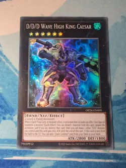 D/D/D Wave High King Caesar OP24-EN009 Super Rare Unlimited Edition Yu-Gi-Oh - Image 1