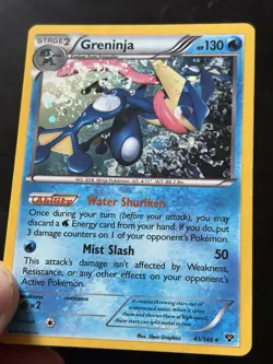 Greninja - 41/146 - Holo Rare - XY Base Set - LP - Pokemon Card - Image 2