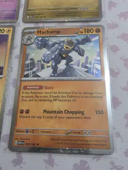 4 - Pokemon 151 Sam’s Club Mini Tin Cosmos Holo Promo Cards Machamp Raichu Swirl - Image 5