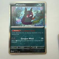 Morpeko 4 Card Lot ~Cute cards~ Pokemon TCG - 2 Reverse Holo, 1 Holo, 1 Regular - Image 2