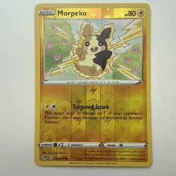 Morpeko 4 Card Lot ~Cute cards~ Pokemon TCG - 2 Reverse Holo, 1 Holo, 1 Regular - Image 4