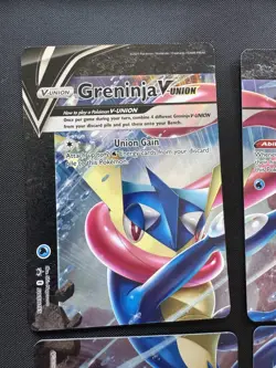 Greninja V-Union SWSH155 - 158 Special Ultra Rare Promo 4 Pokemon Cards NM - Image 5