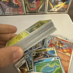 Pokemon TCG Pitch Black Base Set Bundle 57 C/UC + 8 R + 4 RH + PROMO (70 CARDS) - Image 4