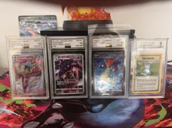 Pokemon Tcg Lot Of 4 Graded Cards - Image 1