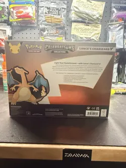 Pokemon TCG Celebrations Lance’s Charizard V Box 2021 English 4 Cards - Image 2