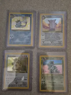 Vintage Pokemon Holo Lot 4 Cards Jungle Set 1999 WOTC. LP/MP, SEE IMAGES. - Image 1