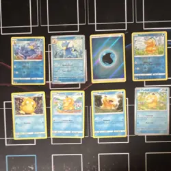 Pokemon TCG Psyduck & Golduck Card Bundle x8 Cards (4 Holo/4 Regular) Mixed Sets - Image 1