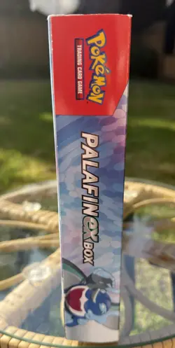 Pokemon TCG Palafin EX Box 4 Booster Packs, 3 Foil Cards 1 Oversize Foil Car - Image 3