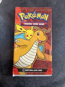 Pokemon TCG McDonalds 2024 Sealed Pack 4 Cards English Standard Pikachu - Image 1