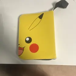 Pikachu Pokemon TCG Zipped 3-Ring Binder 180 Cards 4-Pocket Double-Sided - Image 2