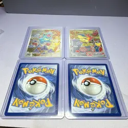 Pokemon (4) Promo Cards Totodile, Cyndaquil, Chikorita, Mega Greninja - Image 4