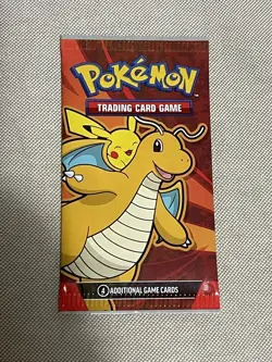 Pokemon McDonalds 2025 Happy Meal Dragon Discovery Booster Pack Sealed 4 Cards - Image 1