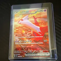 Pokemon Company Latias ex 239/191 Sv08 Surging Sparks SIR Holo FA 210 HP - Image 1