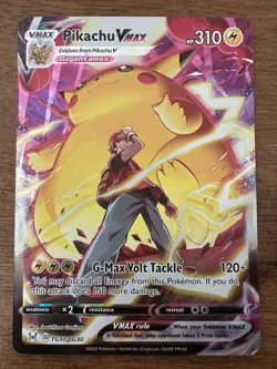 Pikachu VMAX TG17/TG30 Swsh11: Lost Origin Trainer Gallery Holo - Image 1