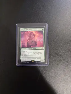 Delighted Halfling Magic the Gathering Lord of the Rings Tales of Middle-Earth - Image 1