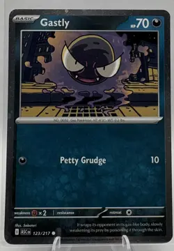 Gastly - 123/217 - Promo Cosmos Holo - Ascended Heroes - NM/M - Pokemon - Image 1