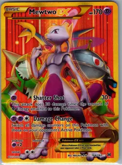 Mewtwo EX 164/162 XY - BREAKthrough - Pokemon Card - LP - Image 1