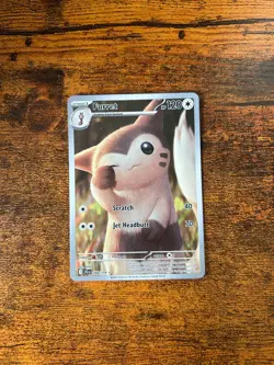 Pokemon TCG Furret 168/159 Journey Together Full Art Illustration Rare - NM - Image 1