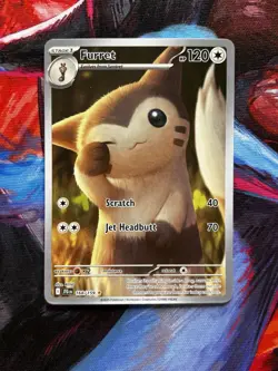 Furret 168/159 Illustration Rare Journey Together Pokemon TCG - Image 1