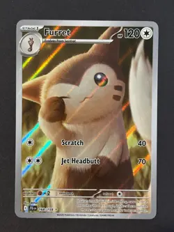 Furret 168/159 - Illustration Rare - SV09: Journey Together - Pokemon TCG - Image 1