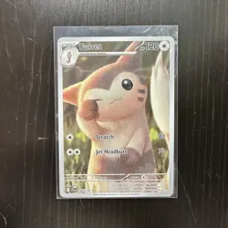 Pokemon TCG: Furret 168/159 Journey Together - Illustration Rare - English NM - Image 1