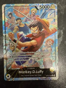 One Piece TCG Monkey D. Luffy OP15-098 Alt Art Leader English - Image 1