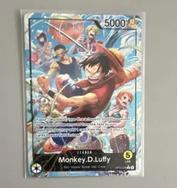 One Piece TCG Monkey D. Luffy OP15-098 Alt Art Leader English - Image 1