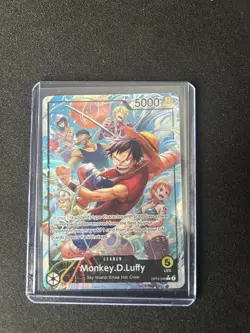 One Piece TCG Monkey D. Luffy OP15-098 Alt Art Leader English - Image 1