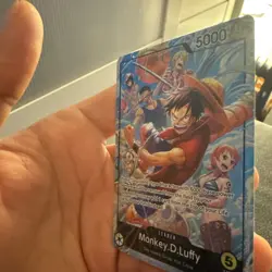 Monkey D Luffy Leader OP15-098 Leader Alt Art NM One Piece TCG English - Image 2