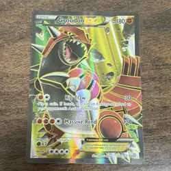 Pokemon Groudon EX 150/160 XY Primal Clash Ultra Rare Holo Full Art ENG 2015 - Image 1