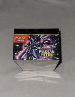 Pokemon TCG Scarlet & Violet Paldean Fates Booster Bundle Display - Acrylic Case - Image 5