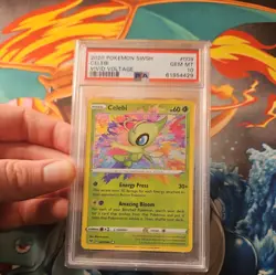 Pokemon Card PSA 10 Celebi Vivid Voltage 009/185 SWSH Amazing Rare Holo TCG - Image 4